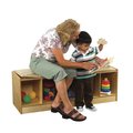 Childcraft Bench with Cushion, 47-3/4 x 14-3/4 x 16 Inches 1387319